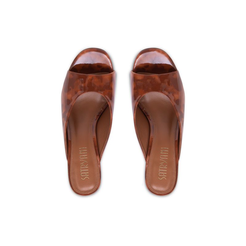 Mule Toscana Brown Leather