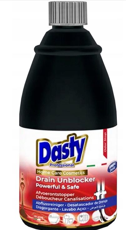 Dasty Drain Unblocker Udrażaniacz do rur 600 ml Skuteczne usuwanie zatorów