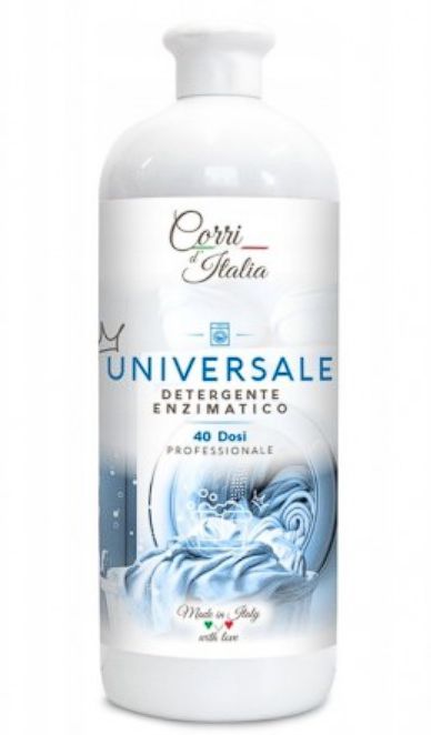 Corri d' Italia Enzymatyczny płyn do prania Universale 40 prań 1000 ml