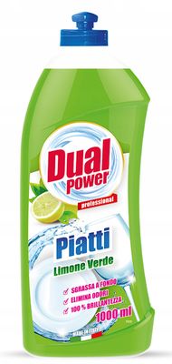 Dual Power Limone Verde 1L włoski płyn do mycia naczyń