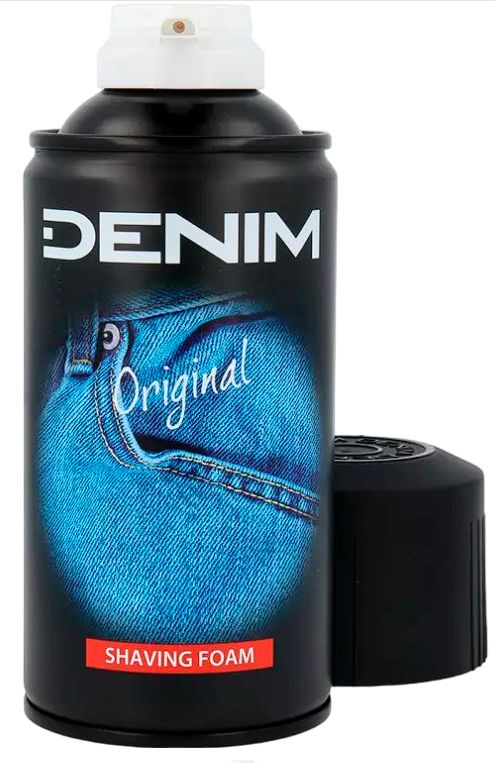 Denim Original – Pianka do golenia 300 ml Klasyczny męski zapach