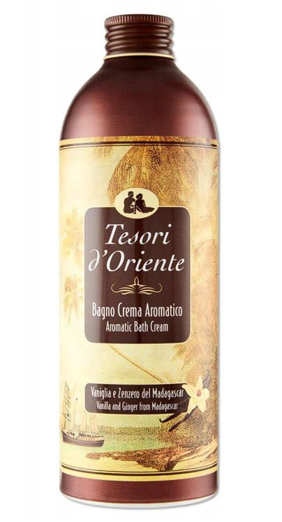TESORI D’ORIENTE VANIGLIA &amp; ZENZERO DEL MADAGASCAR do kąpieli – 500 ml