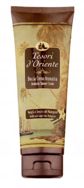 TESORI D’ORIENTE VANIGLIA E ZENZERO Kremowy żel pod prysznic – 250 ml