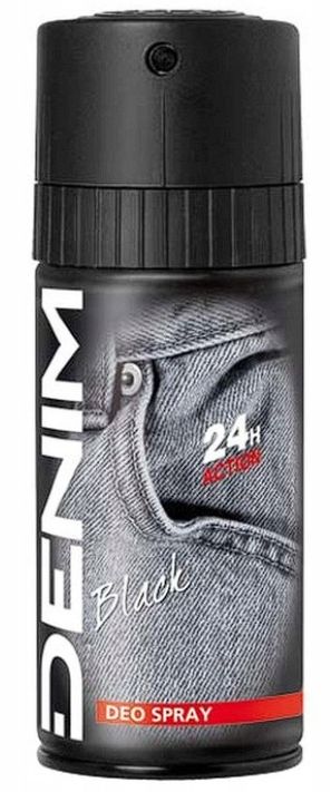 Dezodorant męski DENIM Black 24h 150 ml