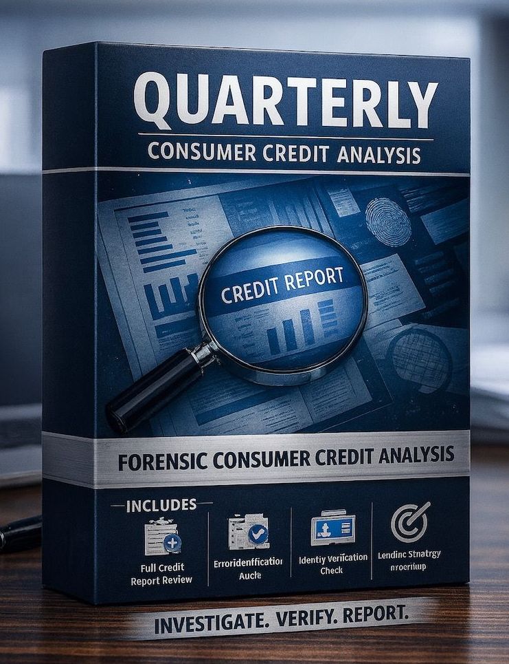 Quarterly Credit Analysis