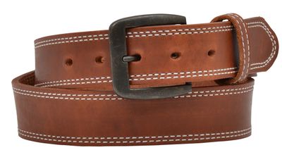 D1137 Tan 3D's Harness Leather Belt