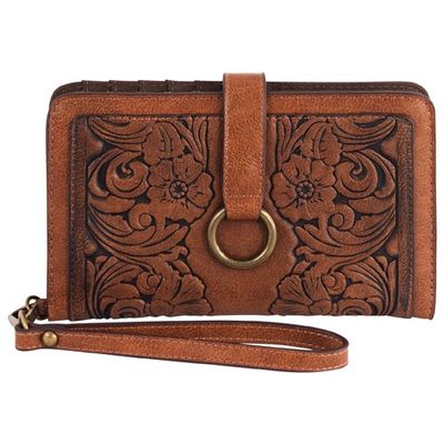2520665162 Embossed Slim Wallet