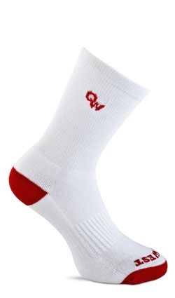 OWS202 Child Crew Sock White