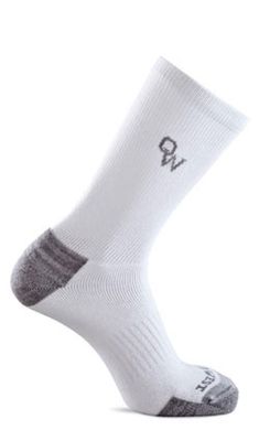 OWS004 Super Crew White Men's Sock