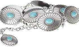 C21221 Farmington Classic Link Concho Belt