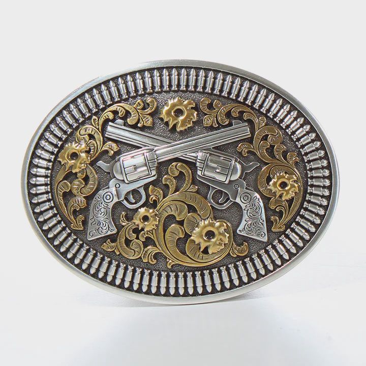 37009 Revolvers Buckle