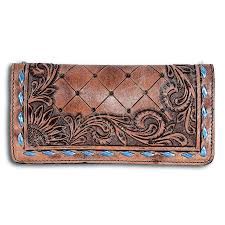 ADBG495BR Tooled Bifold Pocketbook