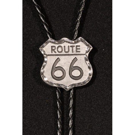 AC104 Route 66 Bolo Tie USA