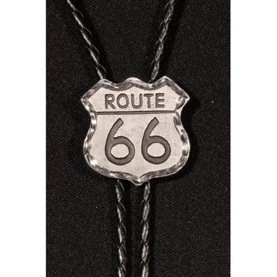 AC104 Route 66 Bolo Tie USA