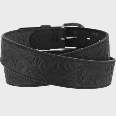 53903 Western Scroll Tooled Belt