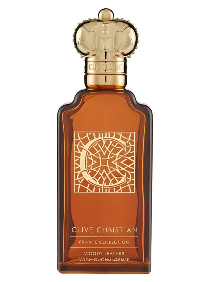 C for Men Woody Leather With Oudh Intense Clive Christian للرجال