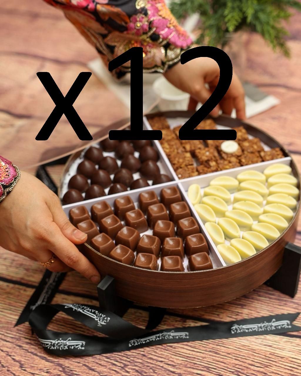 صينية بديل خشب درزن  B 25cm (x12)