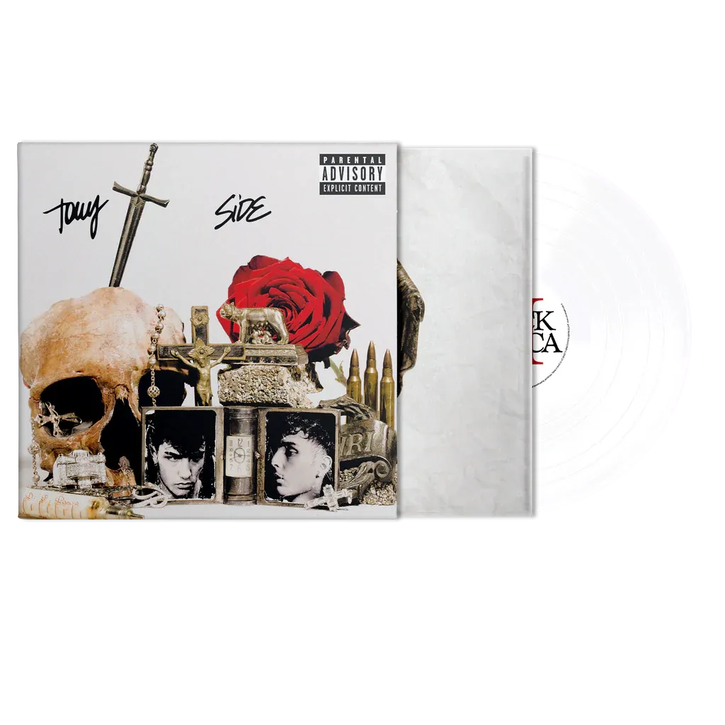 Tony Effe &amp; Side Baby Crack Musica II Vinile Autografato Numerato Alternative Cover