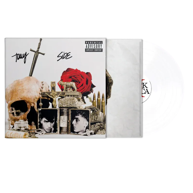 Tony Effe &amp; Side Baby Crack Musica II Vinile Autografato Numerato Alternative Cover