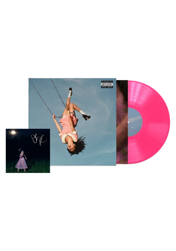 Olivia Rodrigo you seem pretty sad for a girl so in love Vinile hot pink 'sticky sweet' + Card Autografata