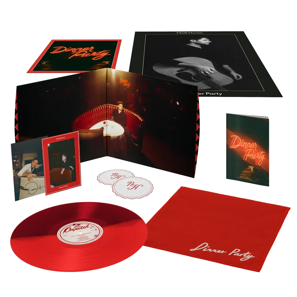 Niall Horan Dinner Party Vinile Red Booth Edition + Card Autografata