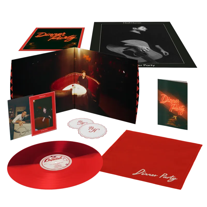 Niall Horan Dinner Party Vinile Red Booth Edition + Card Autografata