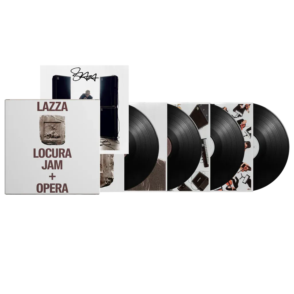 Lazza LOCURA Jam + Opera 4LP Box Set Numerato Autografato