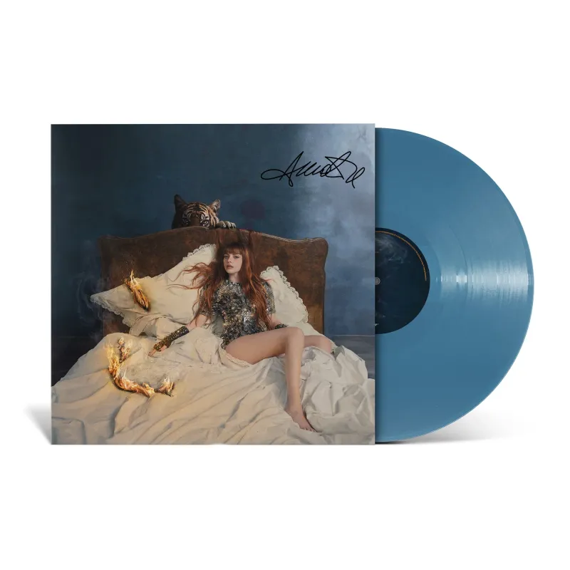 Annalisa MA IO SONO FUOCO Vinile Azzurro Autografato