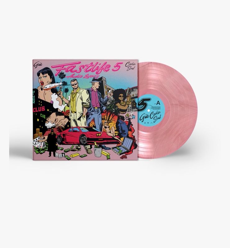 GUÈ, COOKIN SOUL FASTLIFE 5: Audio Luxury LP Luxury Comic