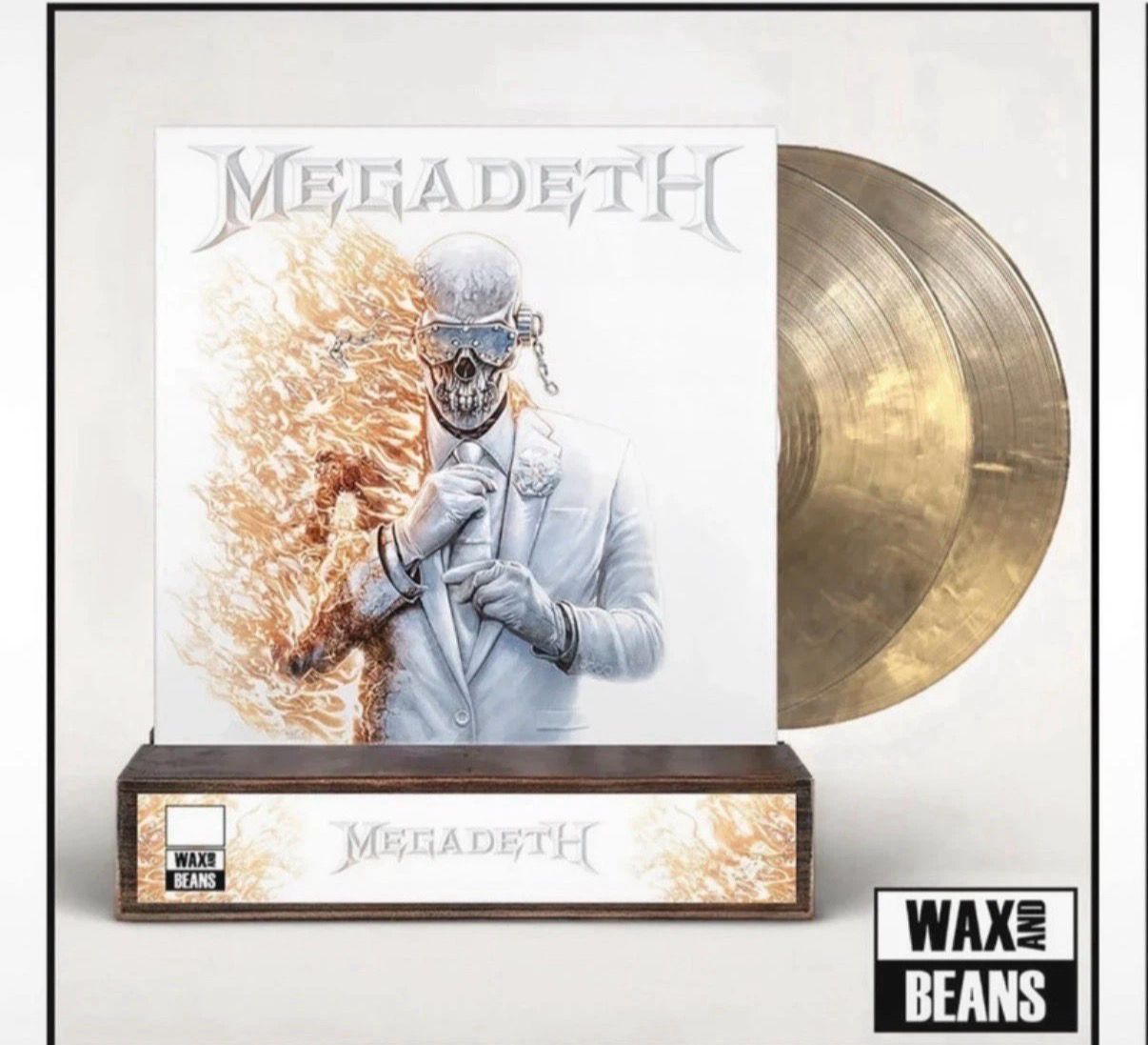 Megadeth War Trophy 2 LP Gold Vinyl Ltd 300