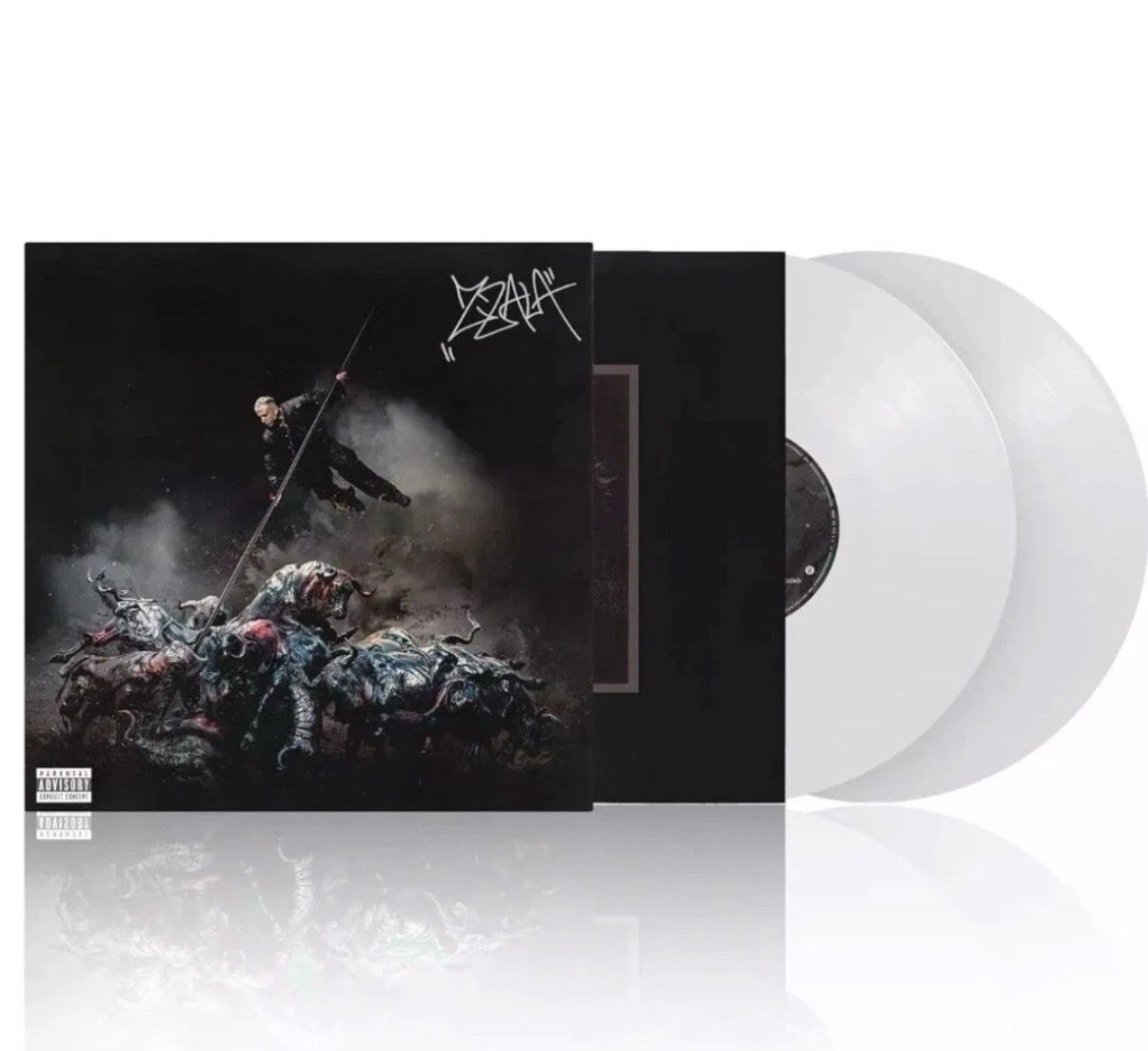 Lazza LOCURA 2 Lp  Bianco Autografato