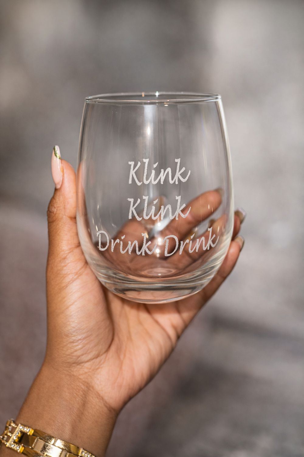 KLINK KLINK DRINK DRINK GLASS