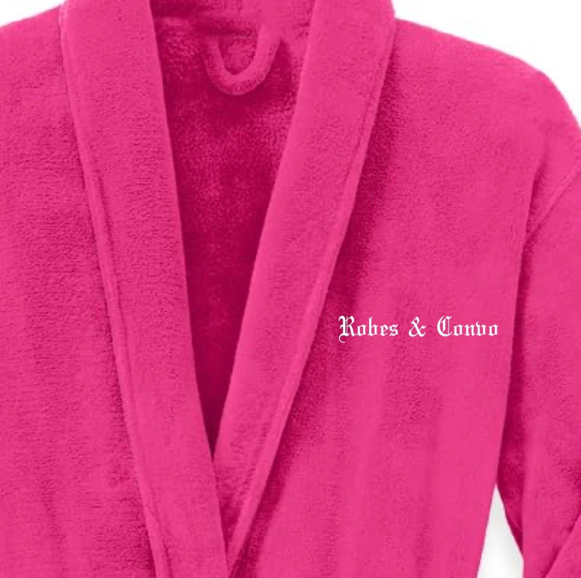 PINK ‘ROBES&amp;CONVO’ ROBE