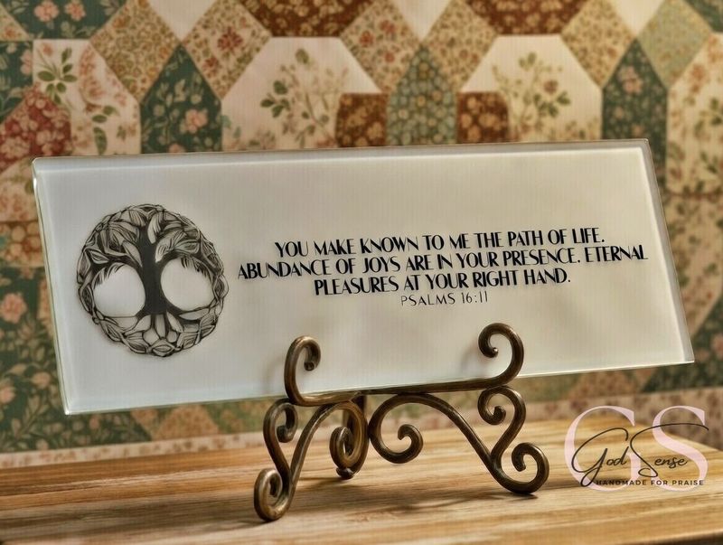 Path of Life Glass Tile