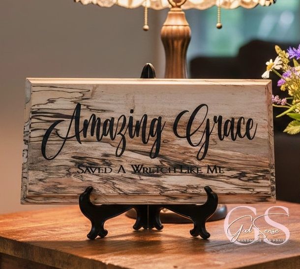 Amazing Grace Plaque