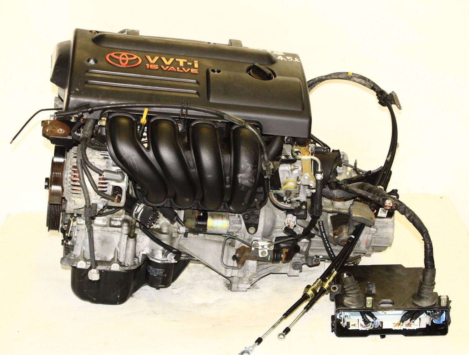 2000-2005 Toyota Celica GT Engine With 5 Speed Manual Transmission ECU Harness JDM 1ZZFE