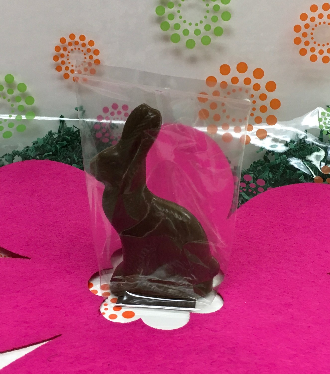 Small solid Sitting Bunny .35 lbs