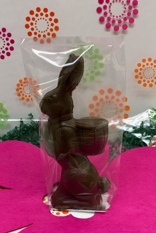 Large Solid Bunny with Backpack .74 lbs