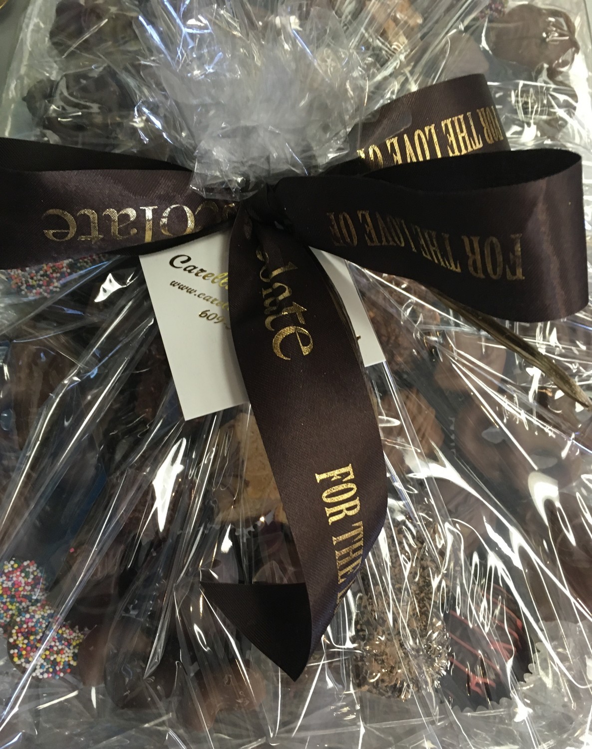 Large 3 pound rectangular tray Milk and Dark Assorted Pick up, Delivery or Ship