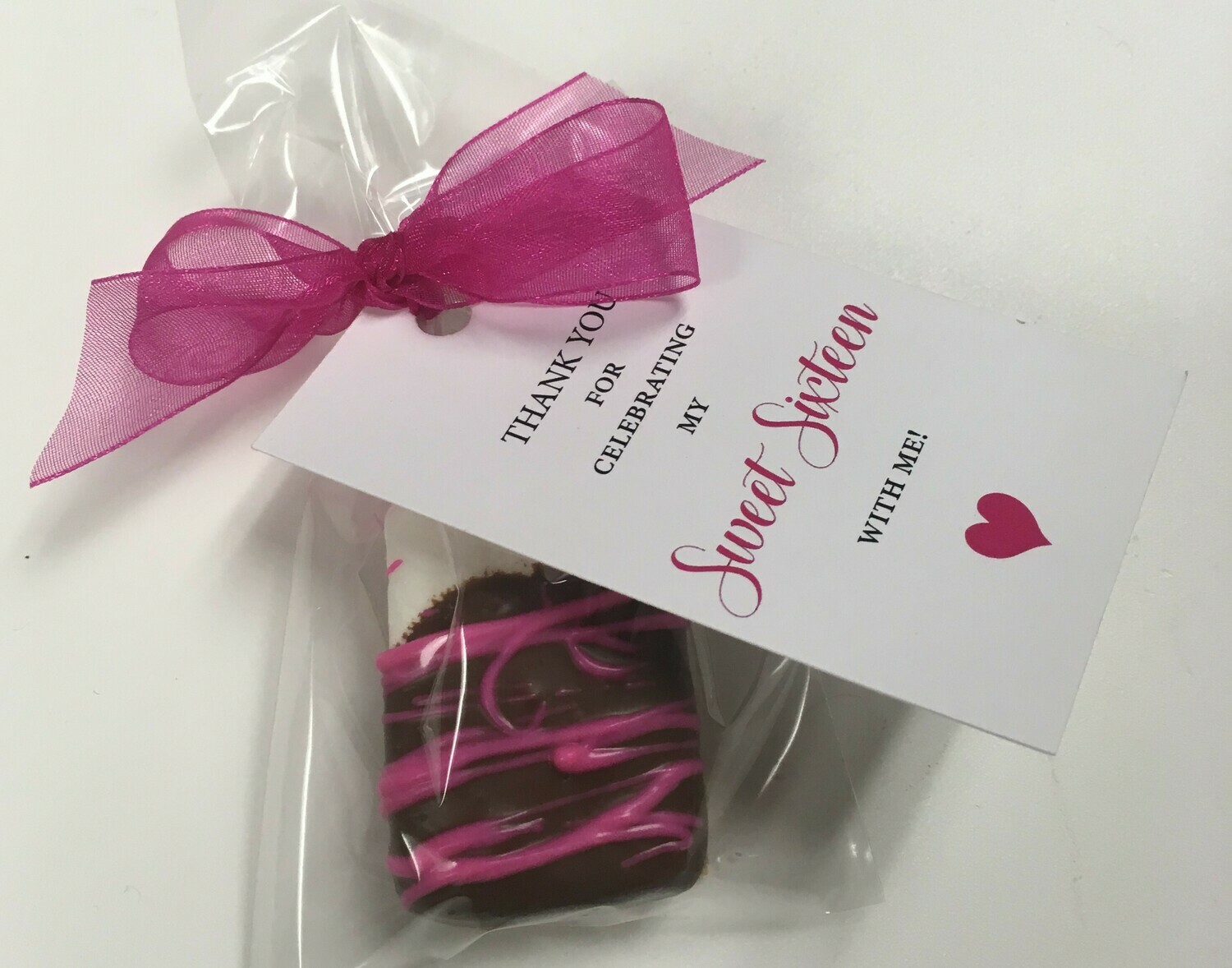 Sweet 16 Smore's Favor Dark Chocolate Only