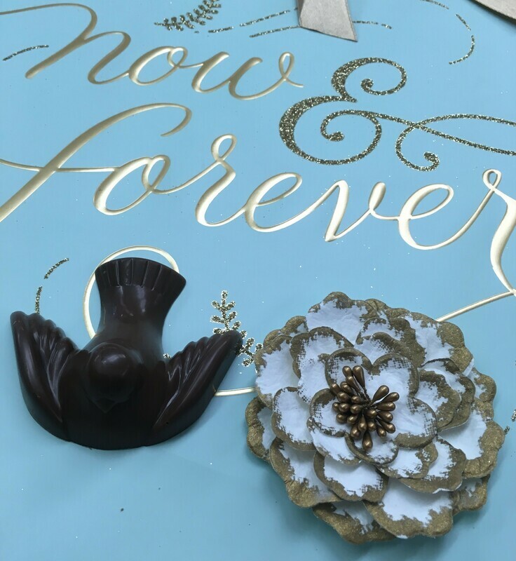 Chocolate Dove.  Special order only.  Please allow 5 day production.