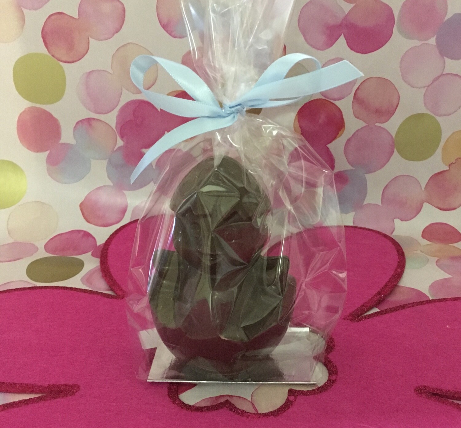 Milk Chocolate Chick on Egg Medium.