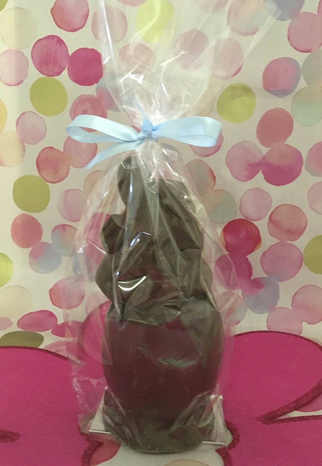 Milk Chocolate Large Bunny on Egg