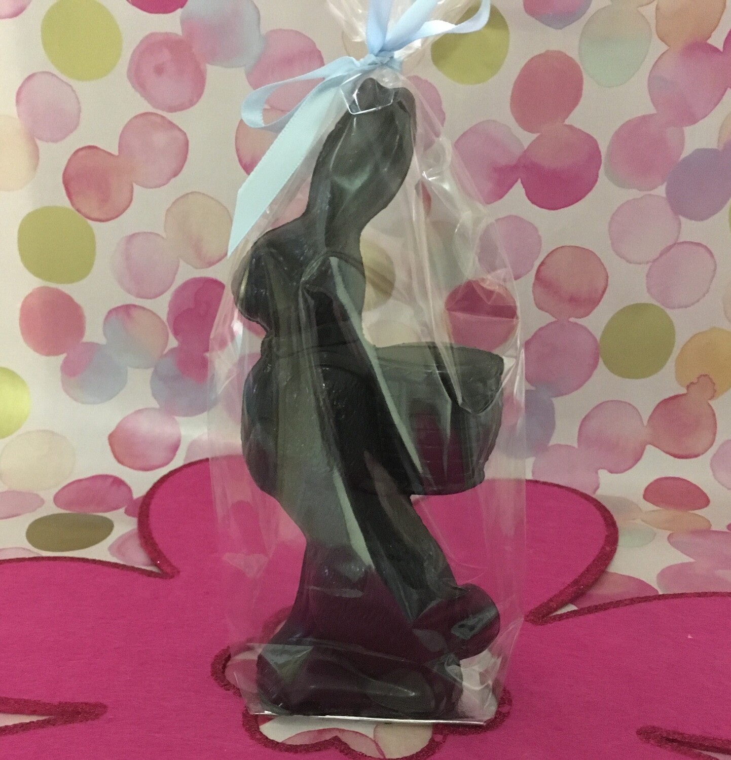 Dark Hollow Tall Bunny with Backpack.