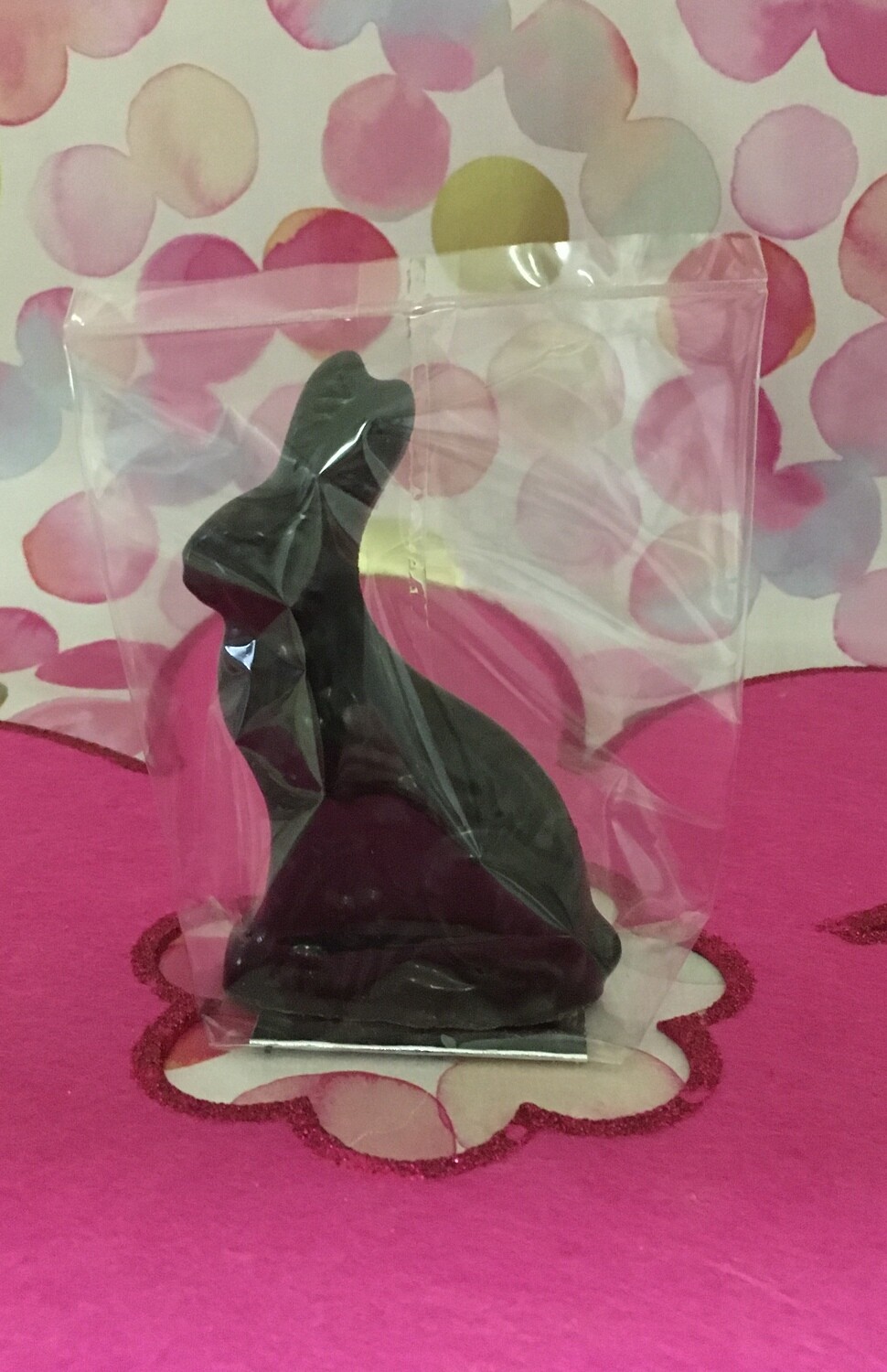 Dark Solid Sitting Bunny