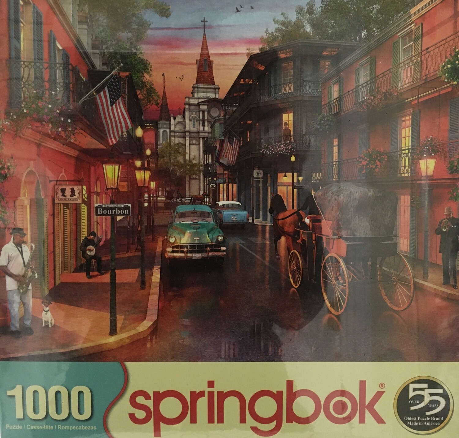 Bourbon Street.  1000 piece puzzle.