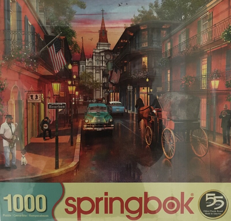 Bourbon Street.  1000 piece puzzle.