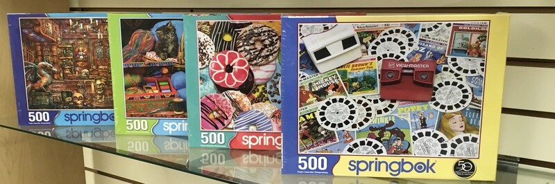 500 Piece Puzzles.  Choose your Favorite