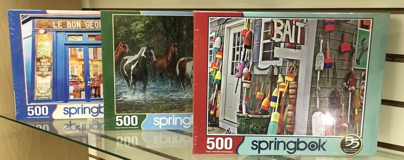 500 Piece Puzzles.  Choose your Favorite.