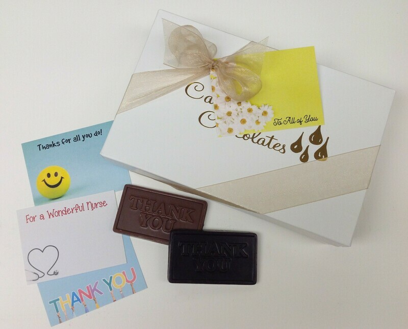 2 Pounds plus of Assorted Chocolates - Bowed with card